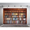 Renaiss 1.5 x 1 m retro bibliotekos knygų spintos fonas fotografijai vintažinių knygų krūva klasikinių knygų fonas studentų vaikų suaugusiųjų portretų fotografavimo foto studijos rekvizitai