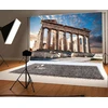 Renaiss 2.2 x 1.5 m Graikijos marmuro kolonos fotografijos fonas Akropolis Antikinės griuvėsių vietovės fonas Partenono šventykla Kelionių atostogų fonas Kūdikių suaugusiųjų portretų foto studijos rekvizitai
