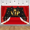 Renaiss 2.7 x 1.8 m vip raudono kilimo fono plėvelės renginio žvaigždžių fotografijos fonas gimtadienio išleistuvių vakarėlio dekoracija portretinis kadras foto studijos rekvizitai vinilas