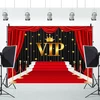 Renaiss 2.7 x 1.8 m vip raudono kilimo fono plėvelės renginio žvaigždžių fotografijos fonas gimtadienio išleistuvių vakarėlio dekoracija portretinis kadras foto studijos rekvizitai vinilas