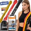 Renew Force pasipriešinimo gumos treniruotėms, tempimo fitneso rinkinys, 3 vnt.
