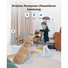 Reolink 5 Mp Ptz Wi-fi apsaugos kamera vidaus, 2.4/5 Ghz Wi-fi auklės kamera su žmogaus/gyvūno aptikimu, automatiniu sekimu, 3x optiniu priartinimu, namų apsaugos kamera vyresniems vaikams, 2 krypčių garsas, E1 Zoom