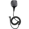 Retevis 2 kontaktų radijo garsiakalbio mikrofonas Ip54 atsparus vandeniui, suderinamas su Rt24 Rt27 Rt21 Rt81 Rt1 Rt3s Rt622 Baofeng Uv-5r Bf-88e Bf-888s Kenwood racijomis (1 vnt.)