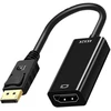 Retoo Displayport į Hdmi adapteris mini display port į hdmi konverterio adapteris į hdmi female suderinamas su hdtv monitoriumi projektoriumi staliniu kompiuteriu surface minidisplayport thunderbolt 25.5cm juodas