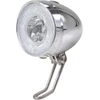 Retro Led Dviračio Priekinis Žibintas su Chromo Išvaizda
