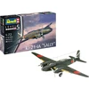 Revell Ki-21-ia Sally modelio rinkinys, 1:72 mastelis, 150 detalių, rankdarbių rinkinys nuo 12 metų, detalus modelis, tolimojo nuotolio bombonešis, autentiška kopija