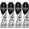 Rexona Men Invisible antiperspirantas purškiklis vyrams be dėmių 150ml x4