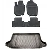 Rezaw-plast Toyota Rav4 Iii 2006-2012 europinė versija, 5 durų kilimėlių ir bagažinės kilimėlio komplektas