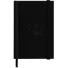 Rhodia 116152c eskizų/piešimo akvarelės knyga akordeonas, 32 puslapiai (16 x 2), smulkaus grūdėtumo 100% medvilnė 300g, ne mikroperforuota, din a6 portreto formatas 15 x 11 cm, vidinė kišenė, juoda, pakuotė
