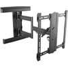 Ricoo Tv sieninis laikiklis 45-85 colių universalus smart flat oled curved swivel arm s5744-b pasukamas pakreipiamas tv laikiklis iki 50 kg & vesa 400 x 400 mm