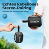 Kompiuterio kolonėlės Rienok Bluetooth kolonėlė maža su šviesa Fm radijas Bluetooth 5.3 muzikos grotuvas belaidė žemų dažnių kolonėlė su 15 valandų grojimo laiku stereo nešiojama vandeniui atspari Tf kortelė Usb atmintinė juoda