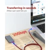 Riitop Usb-c į Usb-c kabelis 100 W 2 m, Pd greitas įkrovimas 20 V, 5 A, Usb Type-c kabelis Gen2 20 Gbit/s, 4k vaizdo perdavimas