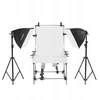 Rinkinys fotografijai be šešėlių: stalas 60x130, 2x softbox