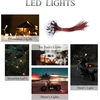 Risegun 50 diodų led lempučių pakuotė, dc 12 v iš anksto prijungta led lemputė, 8 mm spalvingos blykstės led lempos karoliukai su 20 cm 26 awg kabeliu pramonės reikmėms