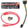 Riser Pci-e 1x - 16x Usb 3.0 Sata 6-pin ver 009s Plus - 8 kondensatoriai