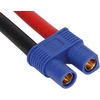 Ritoeasysports Ec5 tėtis į Ec3 mama 12awg Ec5 tėtis į Ec3 mama adapterio laidas, skirtas akumuliatoriaus ir Esc prijungimui Rc automodeliams, orlaivių modeliavimo priedai