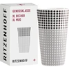 Ritzenhoff 3741003 kavos puodelis xl 500 ml serija genussklasse nr. 3 porcelianinis puodelis su pliuso motyvu, dizainerio gaminys