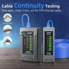 Rj45 gnybtų replių rinkinys, tinklo įrankių rinkinys, skirtas rj45 rj11 rj12, tiesioginis ethernet gnybtų presavimas cat5 cat6ae, tinklo įrankis su telefono jungtimi ir kabelių testavimu