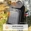 Rockbros Saulės Įkrovimo Kuprinė 20l su 14w Panelė, Usb