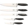 Rockingham Forge 259 serijos 17,78 cm santoku peilis su vokiško plieno ašmenimis ir ergonomiška tikmedžio rankena, japoniškas peilis