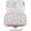 Rosti Mepal Mepal - Bento pietų dėžutė Large Campus Little Dutch - Bento pietų dėžutė vaikams - su 2 sandariais bento skyreliais ir šakute - bento skyrelis tinkamas naudoti mikrobangų krosnelėje - 2 x 200 + 1250 ml - Fairy