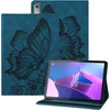 Rostsant dėklas, skirtas Lenovo Tab P11 2-os kartos 11.5 colių planšetiniam kompiuteriui, pagamintas iš Pu odos, piniginės tipo, su magnetiniu stovu, apsauginis dėklas, skirtas Lenovo P11 Gen 2 2023 11.5 colių Tb350fu / Tb350xu - tamsiai mėlynas