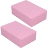 Rožinis jogos blokelis, putų rinkinys 2 vnt. putų kelioniniai jogos pilates blokeliai stabilumui, neslystantys blokeliai meditacijai, pilates, jogai, kitai priežiūrai po gimdymo