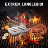 Rūkykla - Premium nerūdijančio plieno rūkykla + E-knyga - Bbq maisto rūkykla Premium versijoje, skirta dujiniam, elektriniam arba angliniam griliui (rb1)