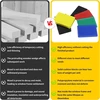 Runyu 80 vnt. plastikinių padėklų rinkinys 60 x 40 x 2, 2.8, 3.5, 5, 10, 20 mm įvairiaspalviai plastikiniai padėklai, plastikiniai tarpikliai, plastikiniai stiklinimo blokelių rinkinys, pleištai