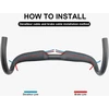 Rxl sl handlebar carbon road bike 420 mm ud matt 31.8 mm dviračio vairas carbon aero handlebar road bike internal routing road bicycle