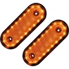 Safego Geltoni Led Posūkių Žibintai 24v (20 Led) - Sunkvežimiams ir Priekaboms
