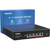 Šakotuvas 10g Poe jungiklis su 4 Poe prievadais ir 1 Uplink prievadu