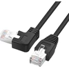 Šakotuvas Yacsejao Cat6 90° Kampinis Ethernet Kabelis, Rj45, 1m