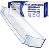 Šaldytuvo durelių lentyna 432 x 110 x 50 mm originalus kodas 4638020600 4638020100 4640550300, skirta Beko Monteral