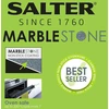 Salter Bw02775g marmuro kolekcijos anglinio plieno nelipanti kepimo skarda, 38 cm, pilka