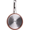 San Ignacio Agros keptuvė - 16 cm - pagaminta iš kalto aliuminio - whitford quantanium vidus - juoda danga - išorė terakotos spalvos - indukcinė - ilga mango lisbon chapa