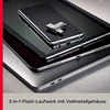 Sandisk Ultra Dual Drive Luxe Usb Type-c atmintinė, įrenginys išmaniojo telefono duomenims saugoti, 256 Gb (mobilusis įrenginys, Usb 3.2 Gen 1, pasukamas dizainas, 400 Mb/s skaitymo greitis, Usb atmintinė, automatinis atsarginis kopijavimas)