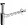 Sapho Bruckner praustuvo sifonas 5/4", Dn32, apvalus, chromas