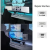 Saplos Gt 730 4gb vaizdo plokštė, 2 hdmi, displayport, vga, ddr3 64-bitų, žemo profilio vaizdo plokštės pc, kompiuterio gpu, mažos galios, pci express x8, directx 12
