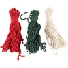 Sarini 3 dalių "pasidaryk pats" medžiagų rinkinys kalėdų eglutėms - rankų darbo medvilninės virvės gobelenas, skirtas kabinti kalėdinės eglutės dekoracijas, universalus sienų dekoras