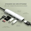 Satechi 6-in-1 Usb-c Hub Slim Plus su 4k Hdmi, 100w Pd, 2x Usb-a