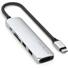 Satechi 6-in-1 Usb-c Hub Slim Plus su 4k Hdmi, 100w Pd, 2x Usb-a