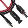 Saulės kištukas į Dc 8 mm, Dc7909 į saulės kabelį, saulės panelės kabelis, Dc adapteris, 16awg įkrovimo kabelis, atsparus vandeniui, suderinamas su Jackery Explorer 500 240 1000 Bluetti Eb70 Eb3a nešiojama energija