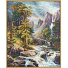 Schipper 913 0430 - tapyba pagal skaičius, aukštuosiuose alpių kalnuose, 40x50 cm