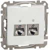 Schneider Electric Kompiuterinis lizdas 2xrj45