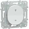 Schneider Electric - Wiser Ovalis - belaidis centrinis jungiklis 2 arba 4 Bp - baltas - S320531