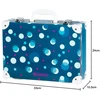 Schneiders Polkadot 49522-064 vaikiškas lagaminas, apie 24 x 33 x 10.5 cm, su nešimo rankena ir 2 metaliniais užsegimais, skirtas laikyti rankdarbių reikmenis, žaidimams ir kelionėms