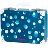 Schneiders Polkadot 49522-064 vaikiškas lagaminas, apie 24 x 33 x 10.5 cm, su nešimo rankena ir 2 metaliniais užsegimais, skirtas laikyti rankdarbių reikmenis, žaidimams ir kelionėms