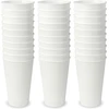 Schramm® daugkartinio naudojimo puodeliai, apie 400 ml, matinė balta spalva, pasirinkimas iš 10, 20, 30 arba 50 vienetų, talpa, daugkartinio naudojimo plastikiniai geriamieji puodeliai, dydis: 30 vienetų pakuotė