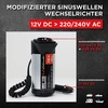 Schumacher 150w/300w įtampos keitiklis 12v Dc į 220v Ac